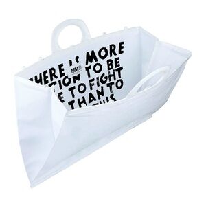 New Maison Margiela black and white tote bag